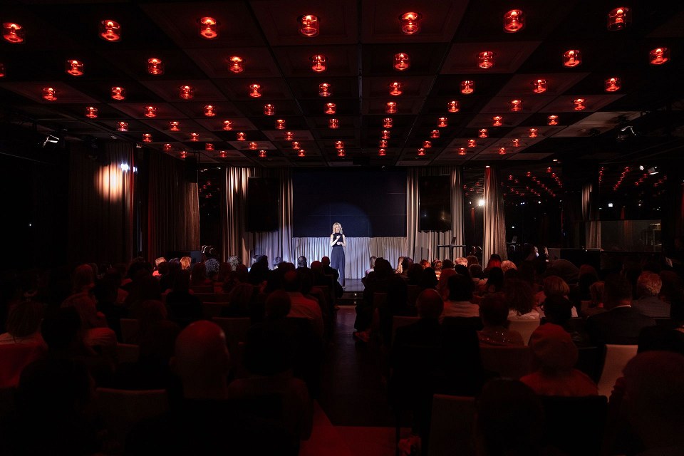 Anna Prinz auf der Bühne